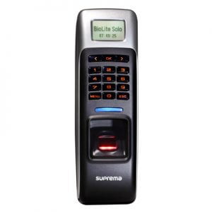 Suprema Biolite Solo Access Control Time Attendance Outdoor Fingerprint LCD Lock
