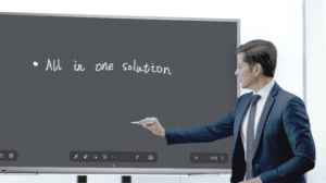 interactive whiteboard display