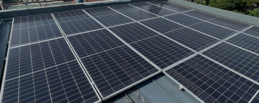 solar panel installation