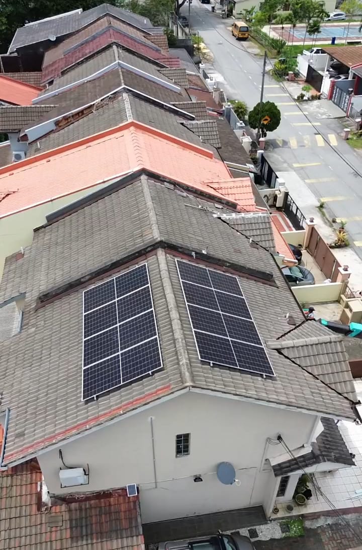 completed solar residental project 2