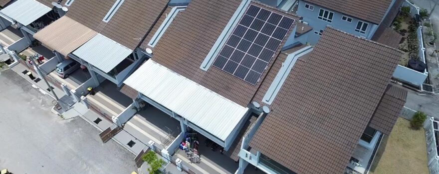 completed solar residental project case 1